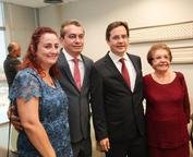 Marlia Taumaturgo, Regino Pinho , Edilberto Pontes e Aida Belen