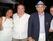 Cintia Raquel, Chiquinho Arago, Licnio Correa e Jocelino Costa