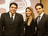 Raul Santos, Juliana e Jonathan Magalhes