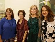 Lise Cortez , Heunine Cortez, Leila Barbosa e  Lucile Cortez 