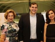 Auxiliadora Paes Mendona, Marcelo Filho e Neila Fontenele