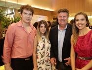 Guilherme Colares, Jessica Cavalcante, Evandro e Eliziane Colares