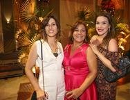 Brenda Rolim, Cida Parente e Renata Pinheiro