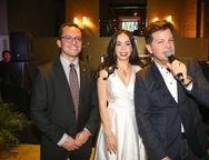 Andre Costa, Roberta Fontelles Philomeno e Gustavo Serpa