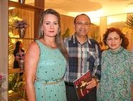 Lilia, Tarcito e Cristina Vieira