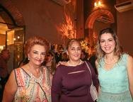 Tereza Borges, Mariza Benevides e Onlia Santana 