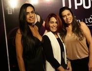 Luciana Monteiro, Larissa Parente e Fernanda Monteiro