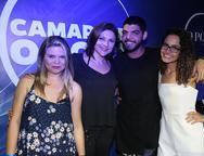 Natercia Melo, Renata Vasconcelos, Jorge Luiz Vidal e Laura Brito