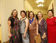 Olga Melo, Ana Maria, Beatriz Alcantra, Isabel e Rosa Maria
