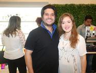 Pedro Gurj�o e Isabella Ney