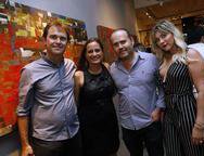 Alexandre  Landim, Mariana, Roberto e Genice Brando