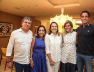 Marcio e Marcia Tavora, Denise Bezerra, Amanda e Leonardo Vidal