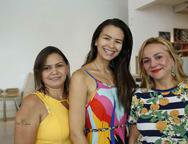 Meire Freitas, Marcella e Olga Costa