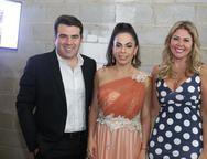 Danilo Dias, Roberta Fontelles Philomeno e Patricia Dias