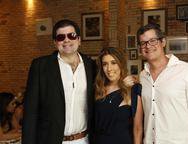 William Marques, Raquel e Hugo Machado