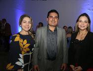 Solange Marinho, Daniel Coelho e Viviane Marciel