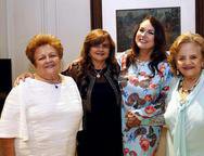 Clea Freire, Sandra Freire, Ana Luiza e Maria Eudes Costa Lima 