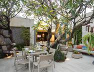 Cozinha Lounge Jardim por Maria Jos Lopes