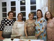 Rgina Arago, Maria Wanda, Lucila Nores, Dbora Campos e Maz Coelho