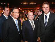 Beto Studart, Roberto Claudio e Camilo Santana 