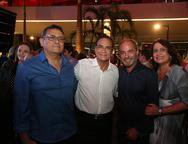Jose Guedes, Beto Studart e Marcos e Andrea Novaes