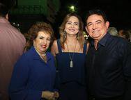 Leda Maria, Fatima e Fernando Santana