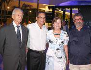 Ricardo Singer, Beto e Ana Studart e Amaro Sales