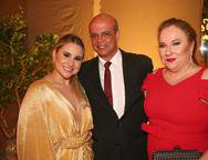 Roberta, Wagner Fernandes e Luiziane Cavalcante