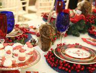 Lanamento das mesas de Natal na Maison Macedo
