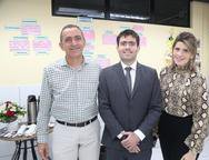 Acio Vasconcelos, Virglio Freire e Fernanda Aguiar
