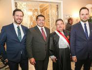 Rafael Xerez, Valdetrio Mota, Durval Maia e Carlos Pinheiro