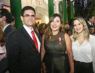 Erlo Moreira, Rossana Talia e Aline Pinto