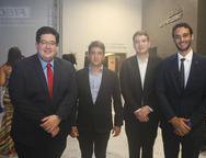 Yuri Torquato, Lucas Lima, Guilherme Colares e Marcelo Montenegro Filho